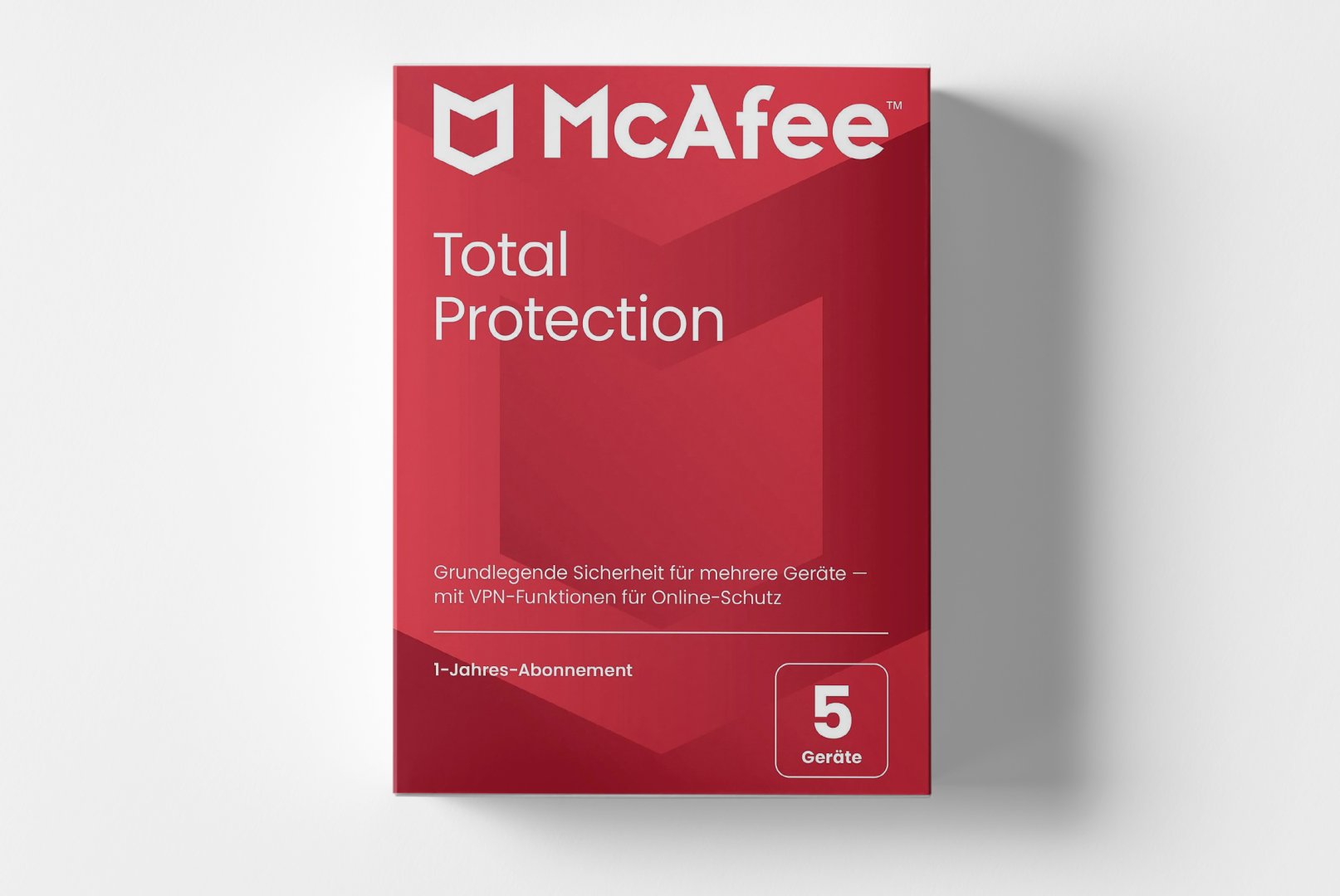 McAfee Total Protection  - 1 Jahr / 5 Geräte